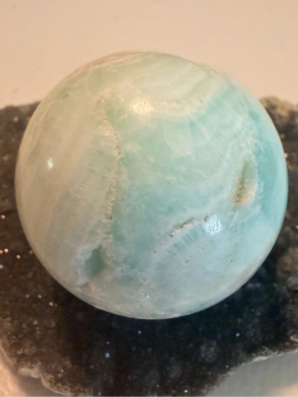 1.79 Inch Blue Arragonite - Picture 2 of 3
